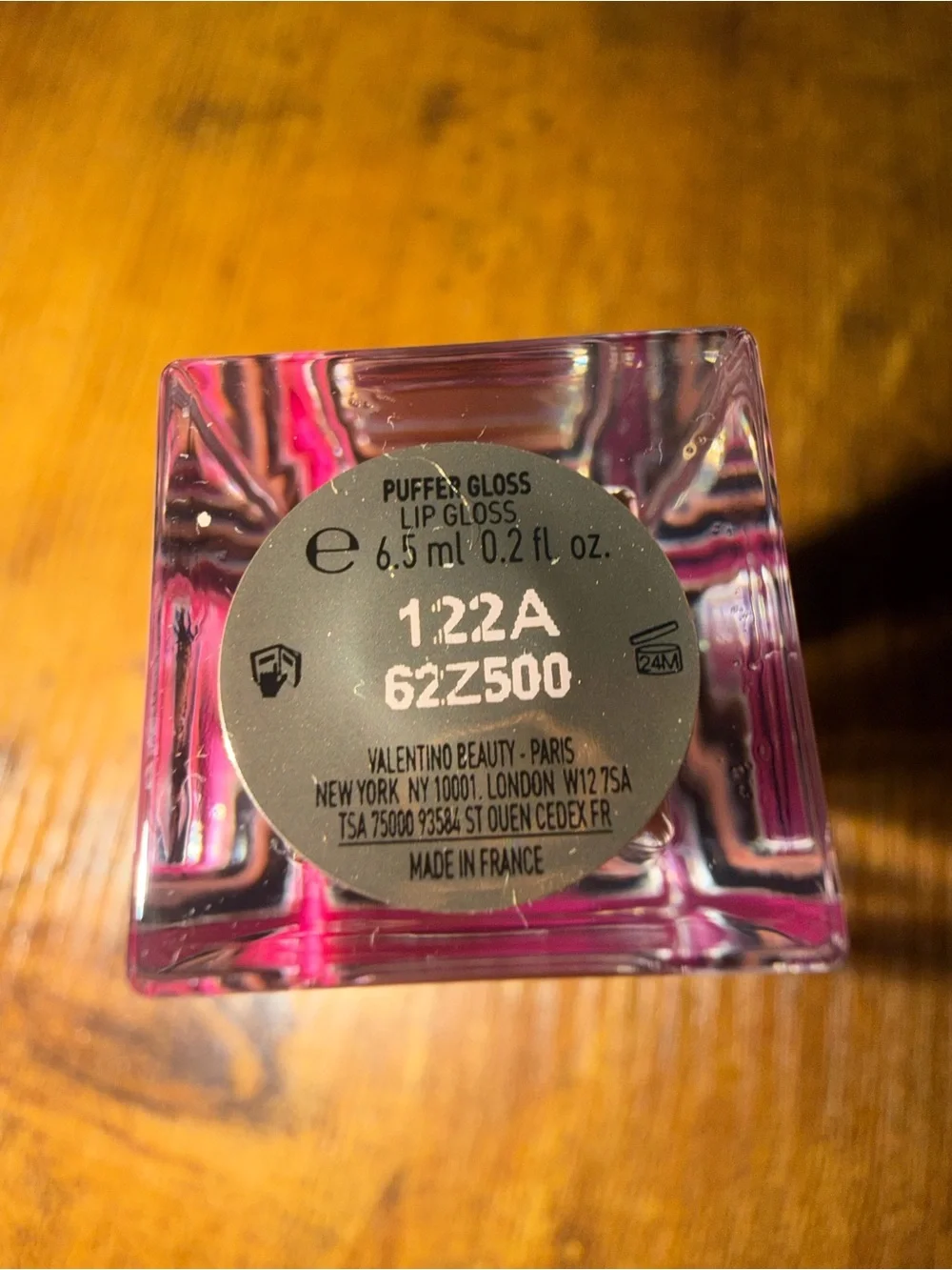 VALENTINO Puffer Gloss Lip 122A “Warm It Up” 0.2 fl oz - NIB - Instant Plumping